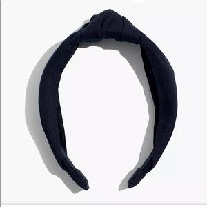 Madewell Knotted Covered Headband, like new